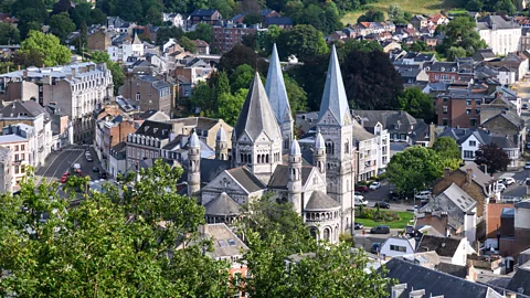 Alamy Built on mineral springs, the Belgian town of Spa gave the world the word "spa" (Credit: Alamy)