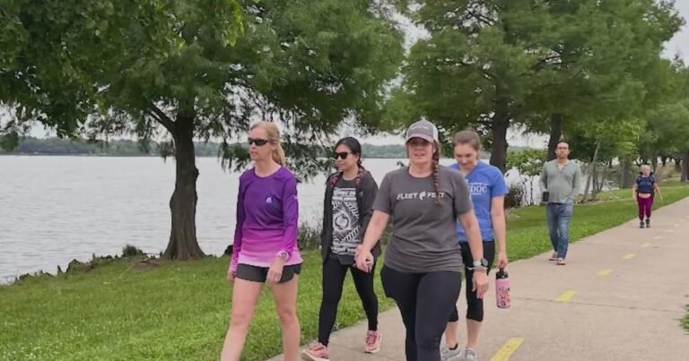 Dallas "Walk with a Doc" program combines walking and health advice to boost mental wellness