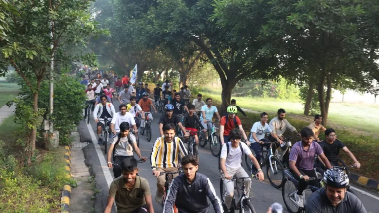 Fit India Sundays on Cycle promotes healthy eating and active living on World Food Day